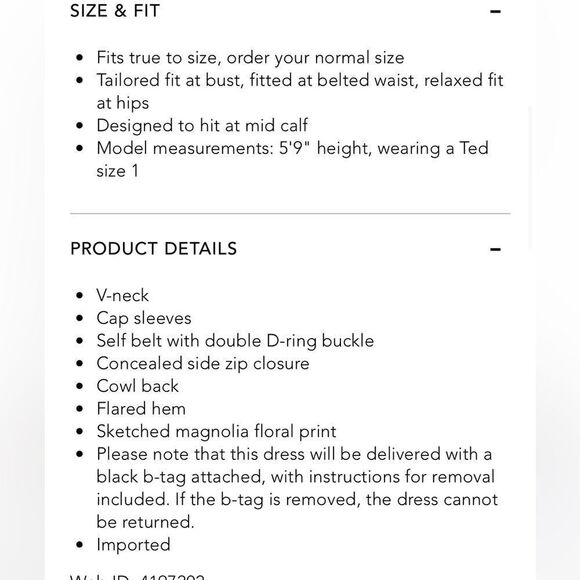 TED BAKER LONDON Necole Floral Belted Maxi Dress NEW size 0 - Picture 2 of 16